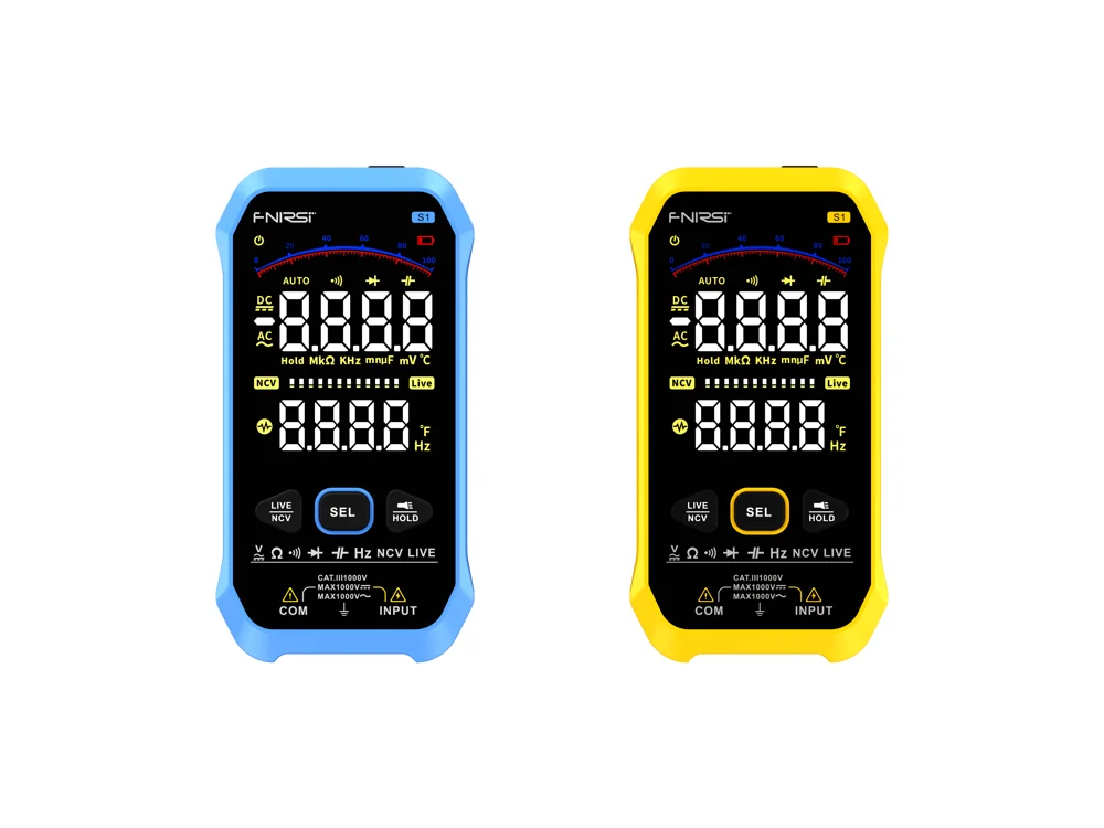 FNIRSI S1 スマートデジタルマルチメーター 2