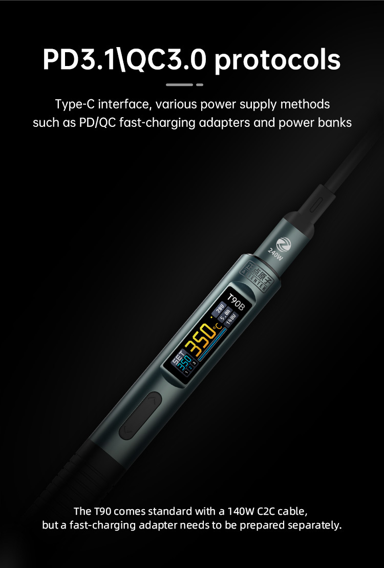 ALIENTEK T90B USBはんだごて 5