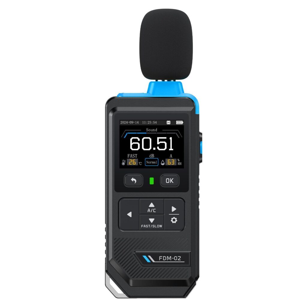 FNIRSI FDM-02 デジタル騒音計
