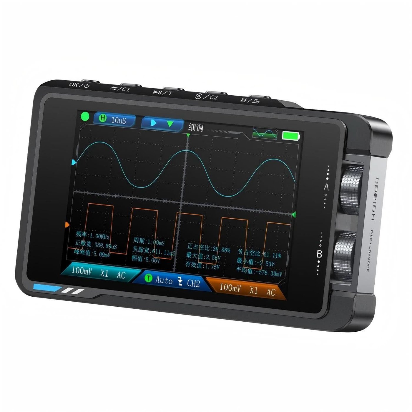 FNIRSI DS215H オシロスコープ 3