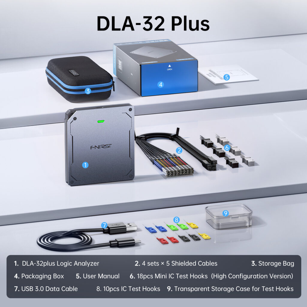 FNIRSI DLA-32 Plus ロジックアナライザー