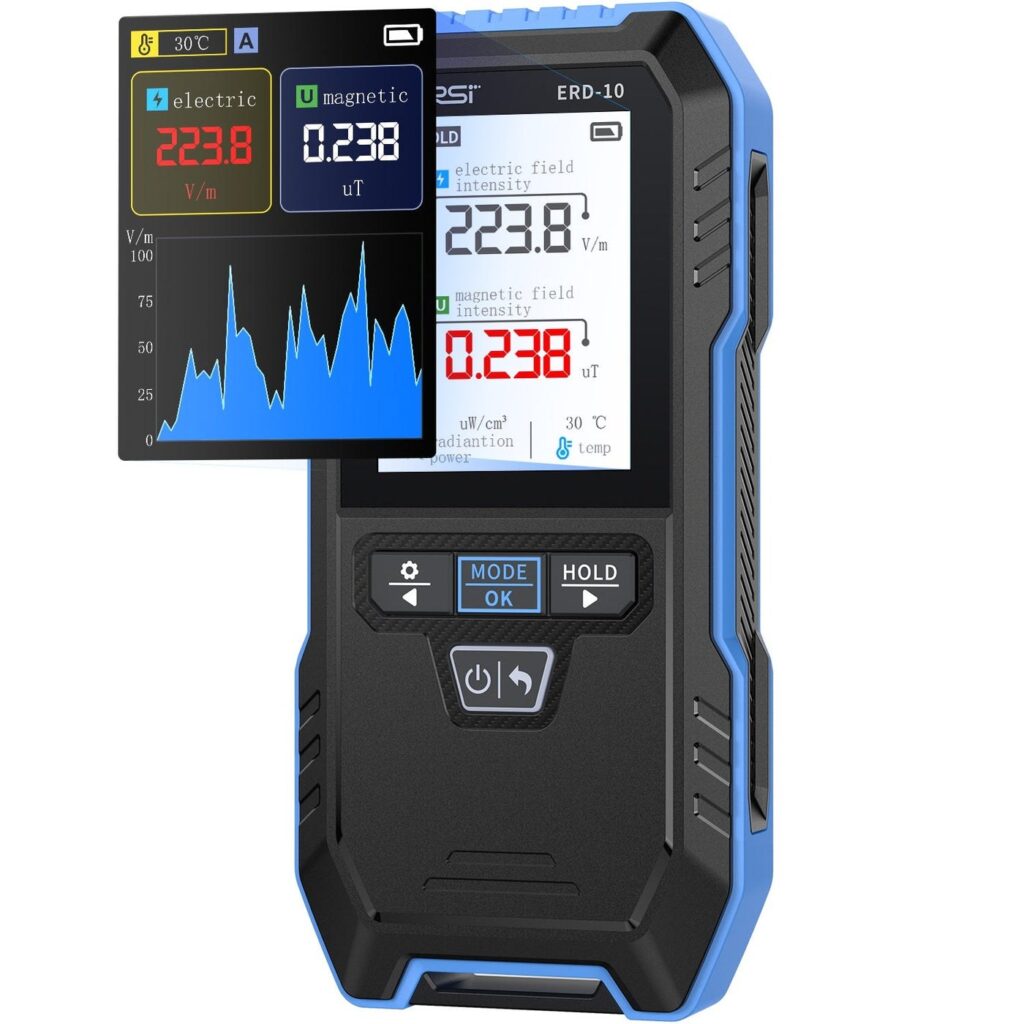 FNIRSI ERD-10 4-in-1 電磁波検出器