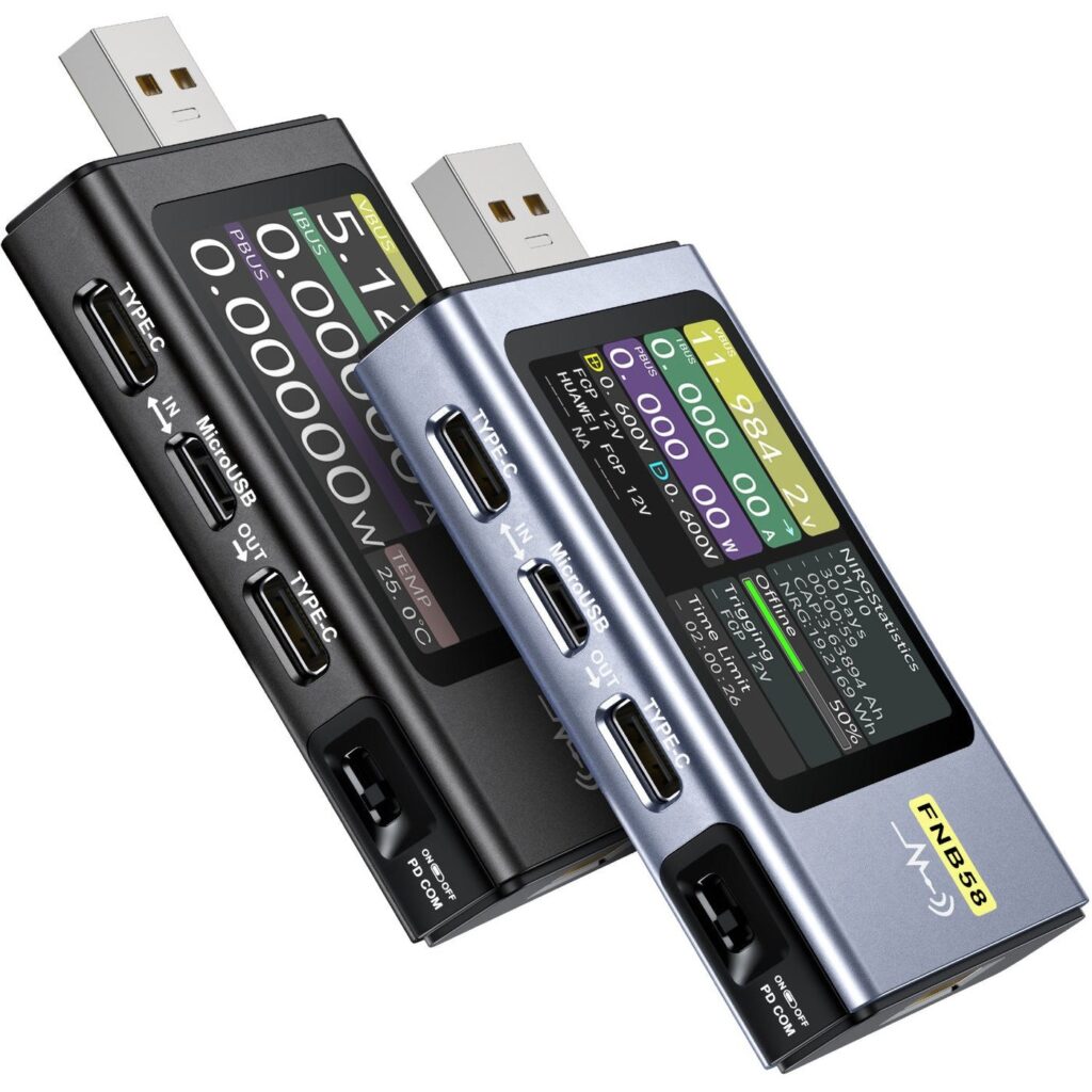 FNIRSI FNB58 USBテスター