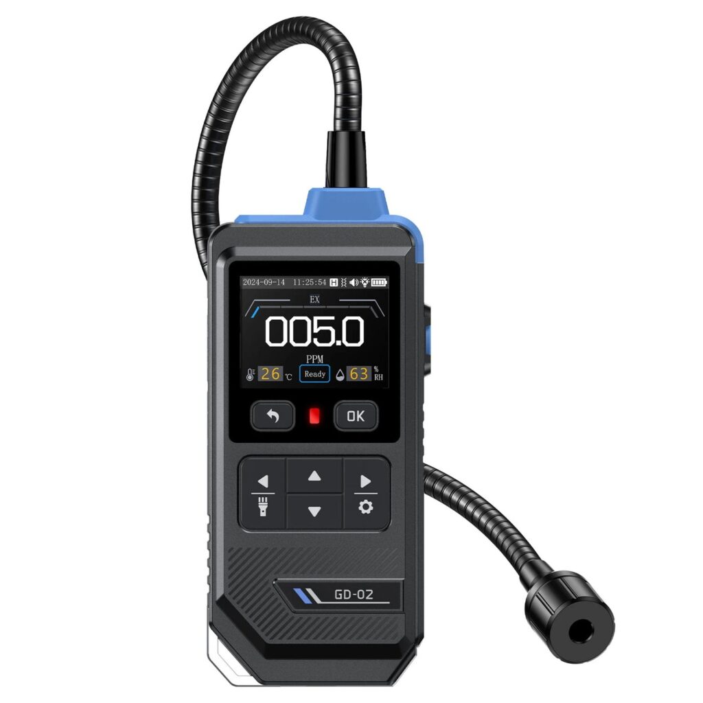 FNIRSI GD-02 カラーディスプレイ可燃性ガス検知器