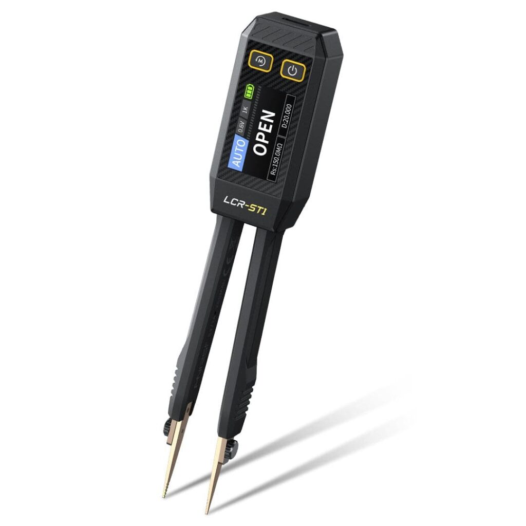FNIRSI LCR-ST1 LCRブリッジピンセット