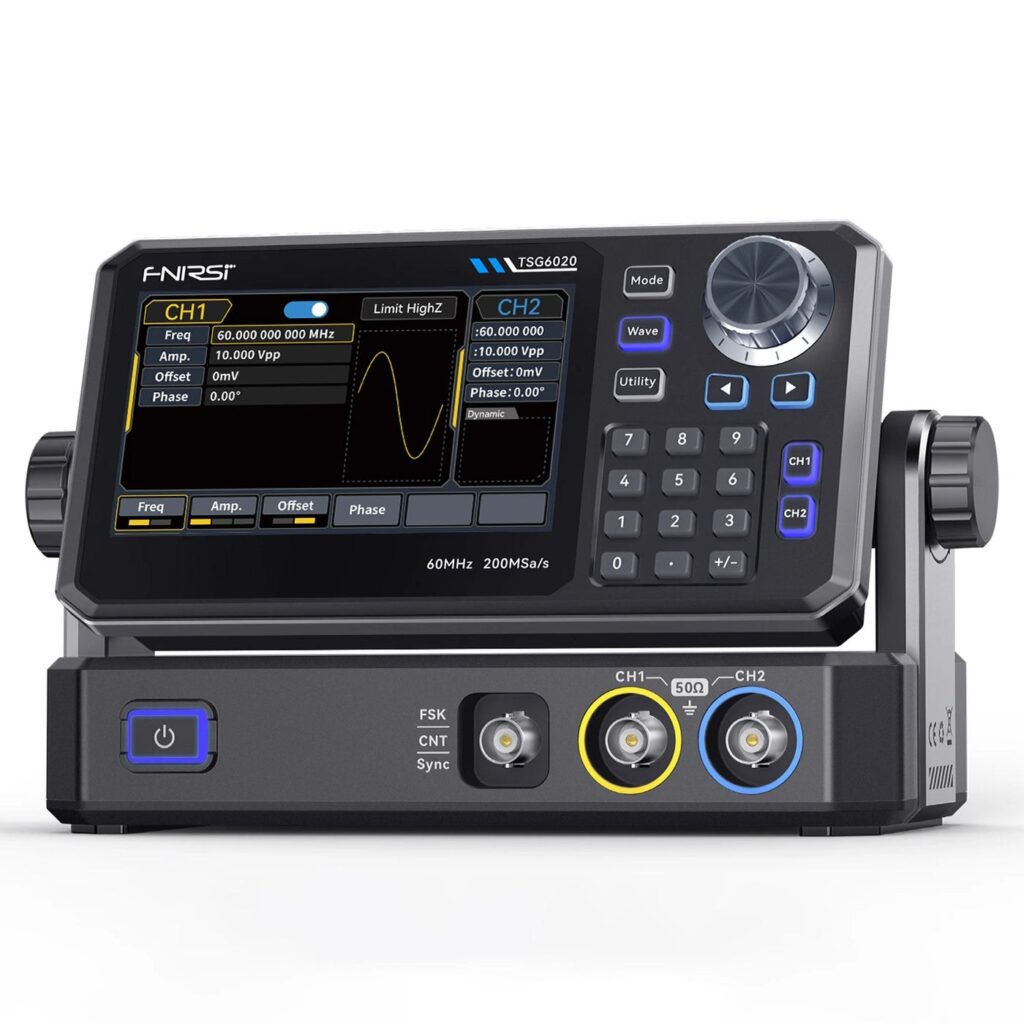FNIRSI TSG-6020 2チャンネル任意波形発生器
